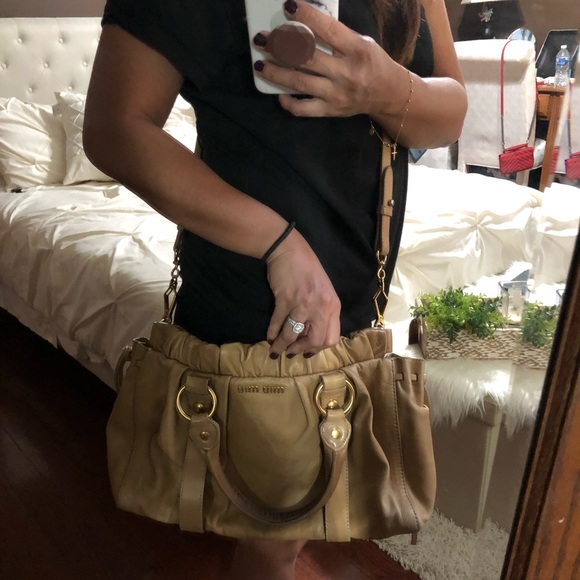 Authentic MIU MIU Pre-owned 2 way Leather Bag - Picture 7 of 8